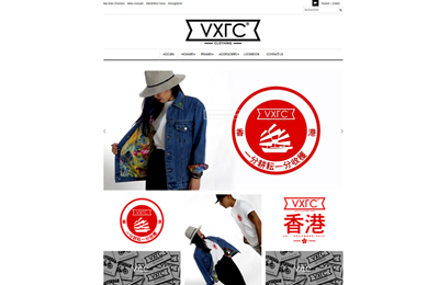 Site vxlc-clothing.com, site de vente en ligne 